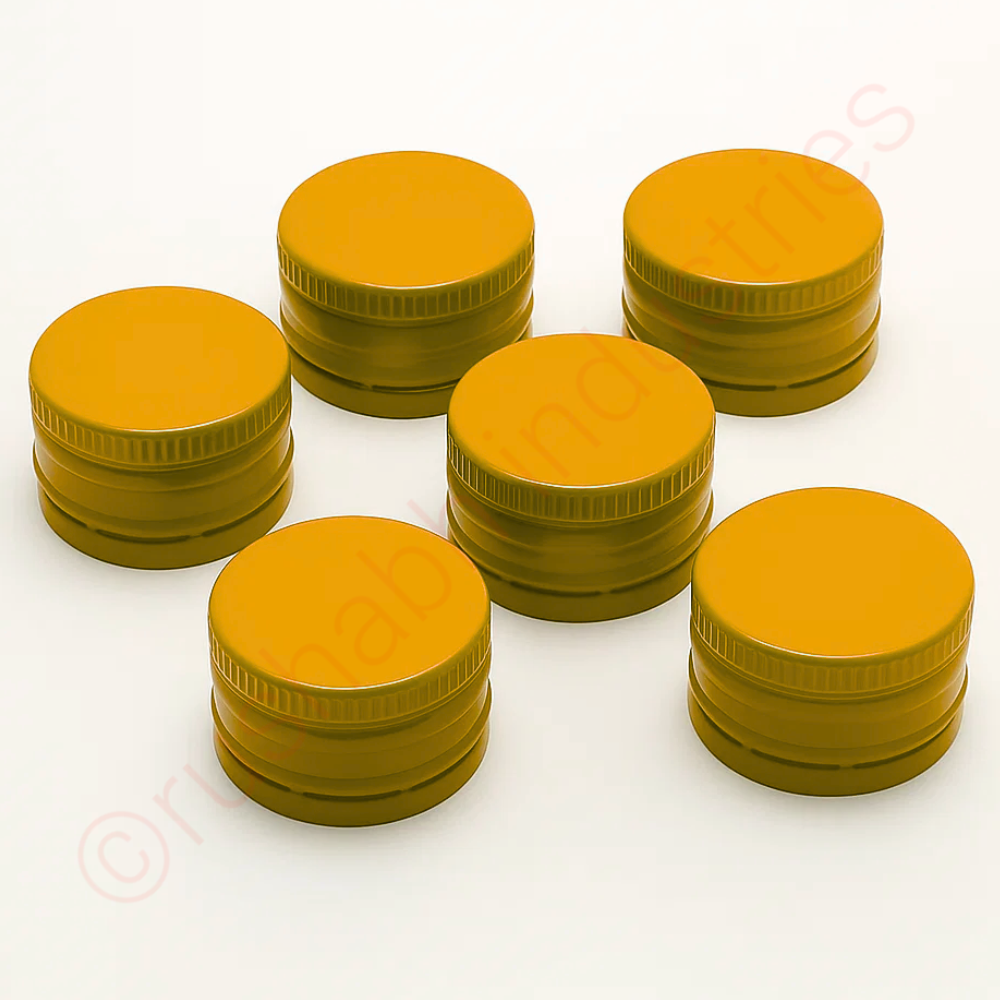 28mm Aluminium Caps